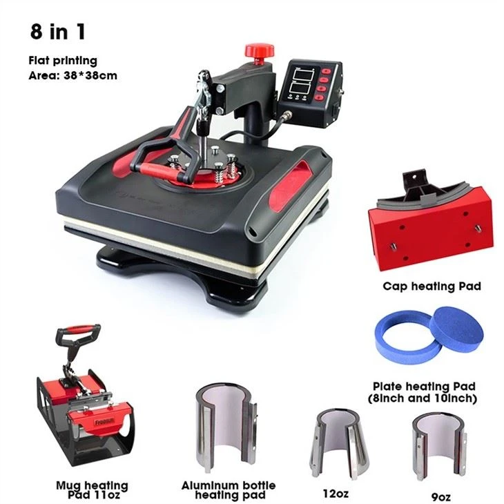 6 in 1 Combo Heat Press Machine