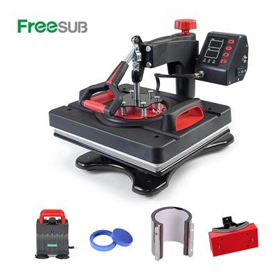 Combinazione di pressa a caldo 8 in 1