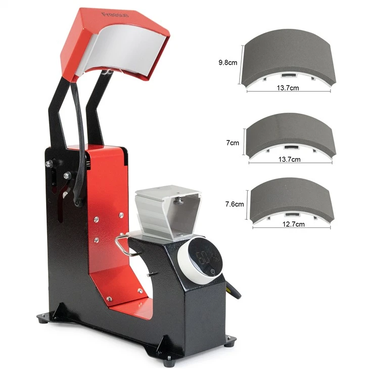 FREESUB Nuovo arrivo 3 in 1 macchina da stampa automatica per cappelli sublimazione cappello pressa termica prezzo economico in vendita F136